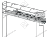 S-2605-C Бутылочница 150, Starax, 45 градусов, 2-х ярусная, направляющие Blum Tandem, (106х465х495 мм), полное выдвижение, правая, хром превью 5
