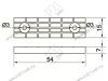 Подпятник Aytug 017/2022 коричневый kahve <500/10000> превью 3