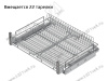S-2032-C Сушка для посуды выдвижная в нижнюю базу 700 мм, Starax, направляющие Blum Tandem, с доводчиком, (660-680х520х185 мм), хром превью 2