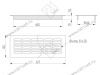 Решетка вентиляционная 480x80мм, (черный), VG-80480-20 <100> превью 2