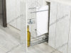 S-2501-C Бутылочница 150, Starax Cristal, направляющие Blum Tandem, (106х475х640 мм), частичное выдвижение, левая превью 1