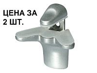103-05-06-421 Полкодержатель Mesan, "Пингвин"(полка до 12мм) нагр.12кг(55х48,5х34,5мм) мат.хром <2>