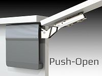 SQ2FBH03B / 0017407 Подъемный механизм TOP-STAYS SQ PUSH откидной (h250-500mm/инд.нагр.1800-4000) (серый) <1/10>