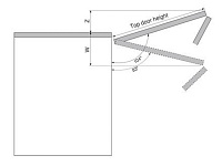 20F7051 BEGR V100 TGR (HF) Ограничитель угла открывания, 104* <1>