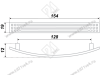 RS003SC/DBL.4/128 Ручка-скоба S0369/128 сатиновый хром/чёрный матовый <25> превью 3