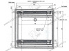 Бутылочница для кухни 150 мм (100x460x480мм) c шариковыми направляющими без доводчика, h35 мм превью 4
