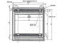 Бутылочница для кухни 150 мм (100x460x480мм) c шариковыми направляющими без доводчика, h35 мм