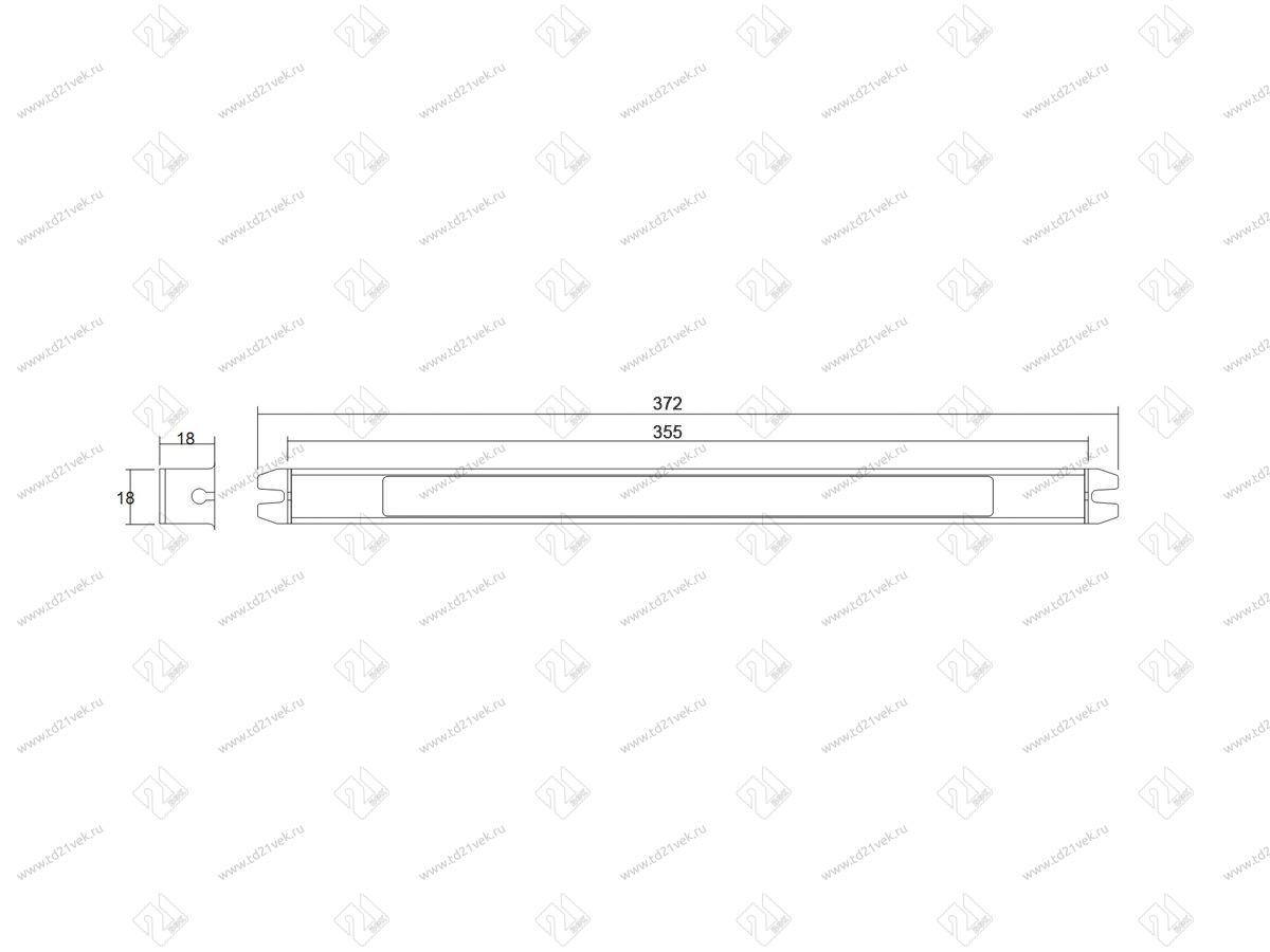 06.800.01.335 Блок питания стаб. напр. для LED max 72Вт 2