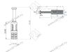 102-02-32-403 Дюбель Mesan Dufix L11/34мм d8мм (быстрый монтаж) <1000/4000> превью 2