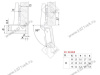H402A21/1310 Петля Boyard мини 0 мм (чашка 26 мм) + планка H=0 <300> превью 2