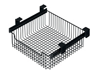 S-6352-A Выдвижная корзина в базу 450 мм, Starax, (405-425x465x180 мм), антрацит