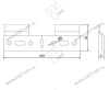 1990462 Samet Крепежная подвеска для Daset L=100мм <50/250> превью 2