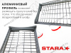 S-5161-A-16-1 Сушилка для посуды с поддоном, 800 мм, для 16 ДСП, Starax, 760х295-345 мм, антрацит (комплект посудосушителей) превью 10