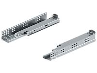560F2500Т Направляющие TANDEM 250мм TIP-ON, полного выдвижения, для боковин 17-19 мм, L+R