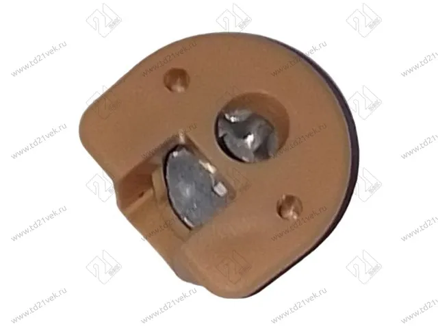 ACKRF016 Стяжка RAFFIX DUO d20*H12,5 мм с эксцентриком для плиты 16 мм, бежевая