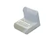 Уголок для навесных шкафов ОСКАР 1001-13 (L-обр. с крышкой)(1,2мм) белый <250>